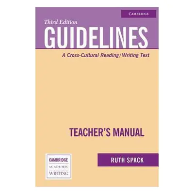 Guidelines. 3rd Edn. Teacher´s Manual