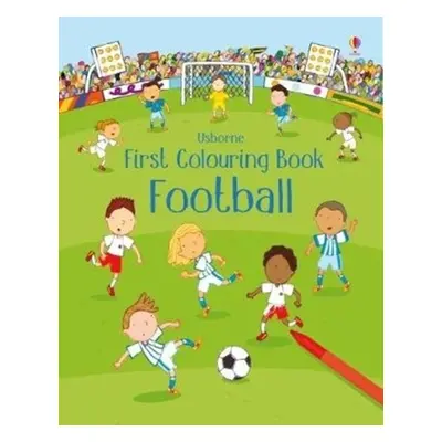 First Colouring Book Football