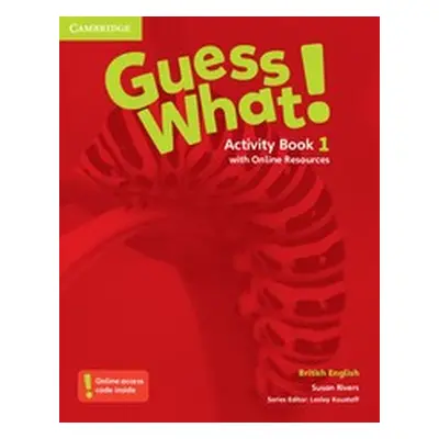 Guess What! Level 1 Activity Book with Online Resources British English