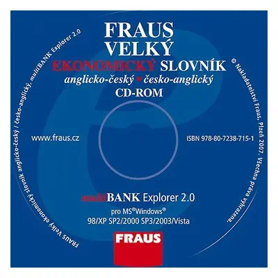 FRAUS Velký ekonomický slovník anglicko-český / česko-anglický CD-ROM