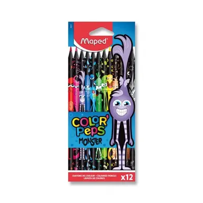 Pastelky Color Peps Monster 12 barev