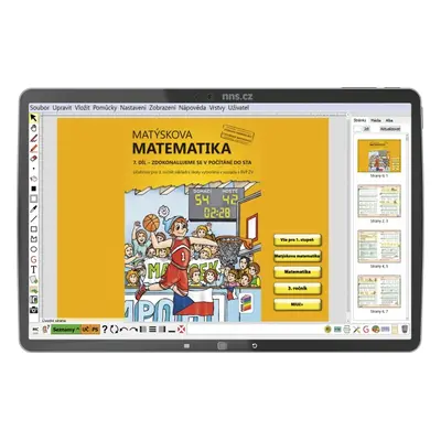 MIUč+ Matýskova matematika, 7., 8. díl a Geometrie - žákovská licence na 1 školní rok 3-35-S1