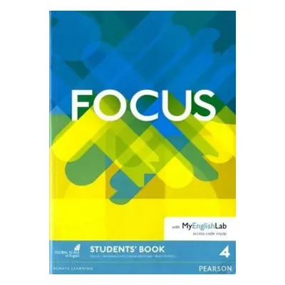 Focus 4 Students Book a My English Lab Pack