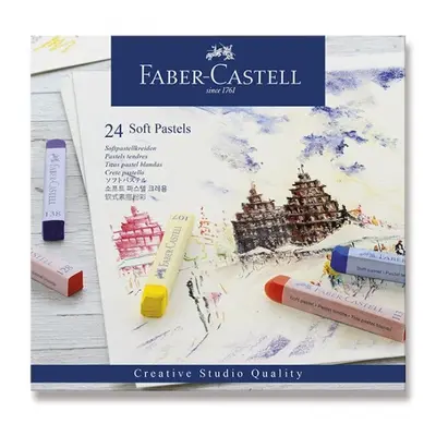 Suché křídy Faber Castell pap.krabička 24ks