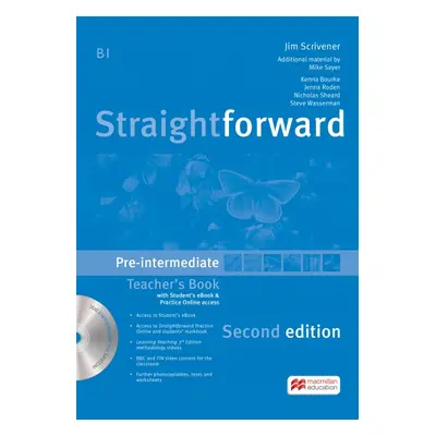 Straightforward 2nd Edition Pre-Intermediate Teacher´s Book + eBook Pack