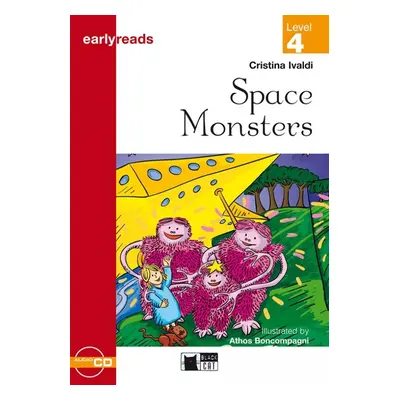 Black Cat SPACE MONSTERS + CD ( Early Readers Level 4)