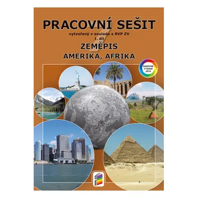 Zeměpis 7, 1. díl - Amerika, Afrika barevný pracovní sešit (7-73)