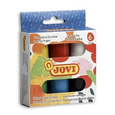 JOVI temperové barvy 6x15ml v kelímku