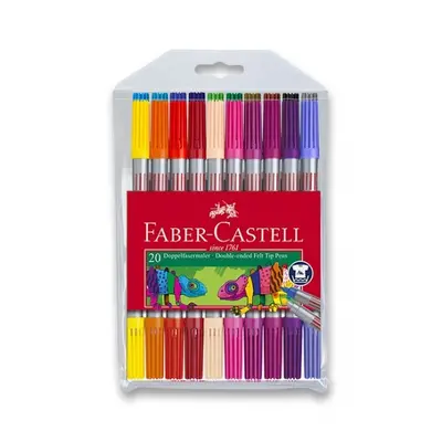 Fixy Faber Castell oboustranné 20ks