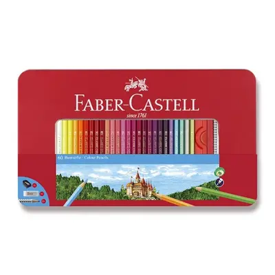 Pastelky Faber Castell šestihranné dárkový box 60ks