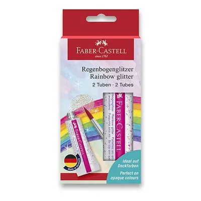 Třpytky Faber-Castell Rainbow 12 ml, 2 ks