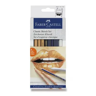 Pitt pastel Faber Castell Classic Sketch sada 6ks