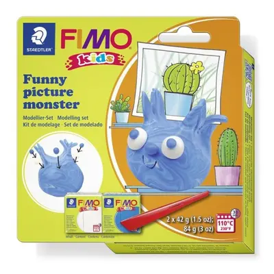 FIMO sada kids Funny - Modrá příšera