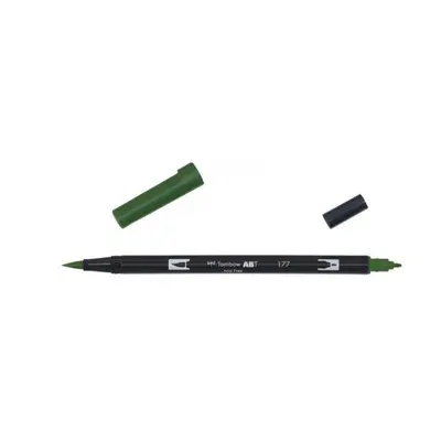 Tombow Oboustranný štětcový fix ABT - dark jade