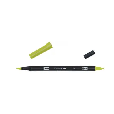 Tombow Oboustranný štětcový fix ABT - light olive