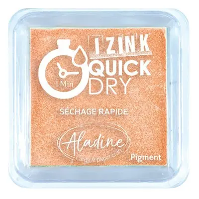 Razítkovací polštářek Aladine IZINK QUICK DRY - orange pastel pastelová oranžová