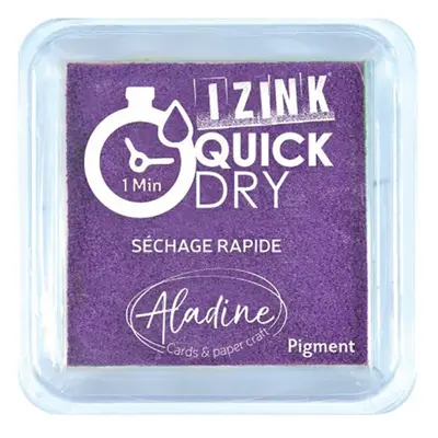 Razítkovací polštářek Aladine IZINK QUICK DRY - violet fialová