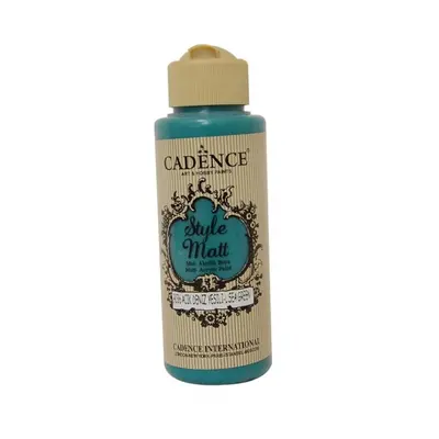 Matná akrylová barva Cadence Style Matt 120ml - light sea green světlá mořská zelená