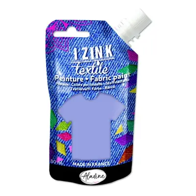 Textilní barva Aladine Izink Textile 80 ml - gris šedá