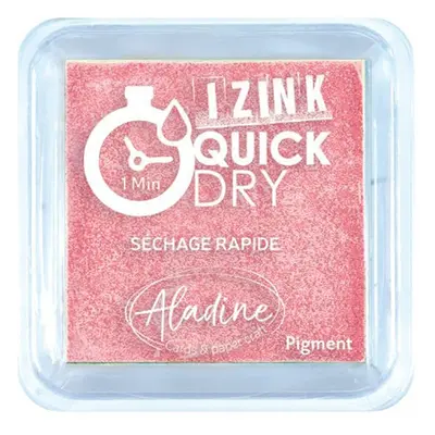 Razítkovací polštářek Aladine IZINK QUICK DRY - rosé podré pudrová růžová