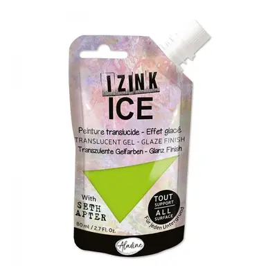 Poloprůhledná barva Izink Ice 80 ml - vert anis anýzová zelená