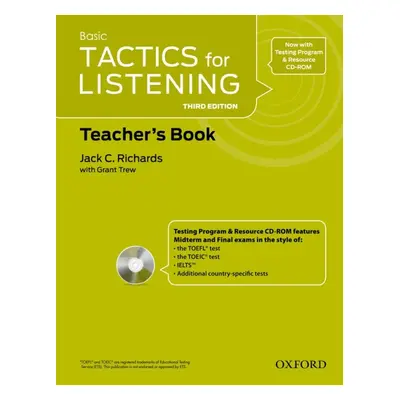 Tactics for Listening, Third Edition 1 Teacher´s Book with Audio CD Pack