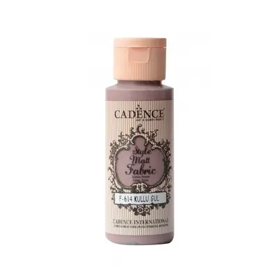 Klasická textilní barva Style Matt Fabric 50ml - starorůžová ashy rose