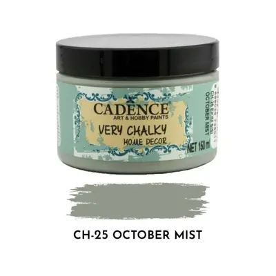 Křídová barva Cadence Very Chalky 150 ml - october mist šedá mlhavá