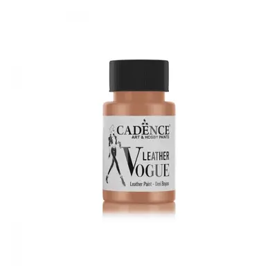 Metalická barva Leather Vogue, 50 ml - bronzová