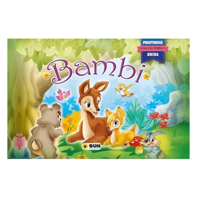 Bambi - Prostorová kniha