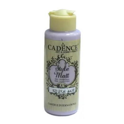 Matná akrylová barva Cadence Style Matt 120ml - mauve fialová pastelová