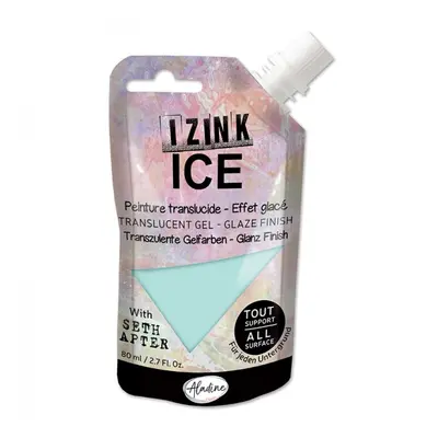 Poloprůhledná barva Izink Ice 80 ml - ver d´eau pastelová zelená