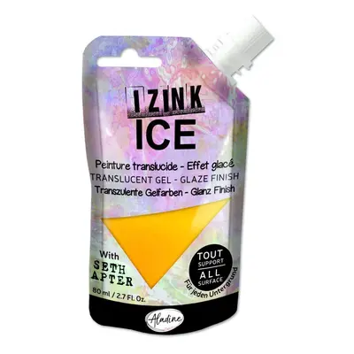 Poloprůhledná barva Izink Ice 80 ml - melted butter žlutá