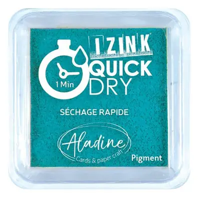 Razítkovací polštářek Aladine IZINK QUICK DRY - ocean azurová modrá