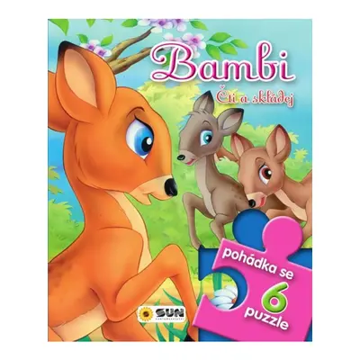 Bambi čti a skládej - Pohádkové čtení s puzzle