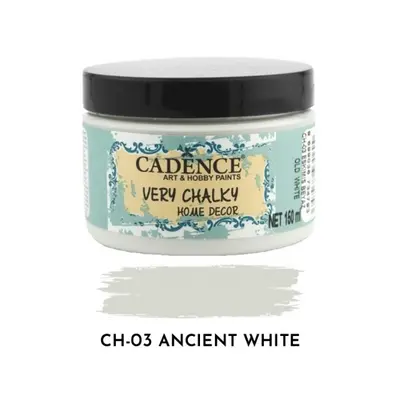 Křídová barva Cadence Very Chalky 150 ml - ancient white vintage bílá