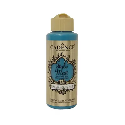 Matná akrylová barva Cadence Style Matt 120ml -butterfly blue modrá motýlí