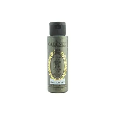 Metalická barva Extreme light 70 ml - antique green antická zelená