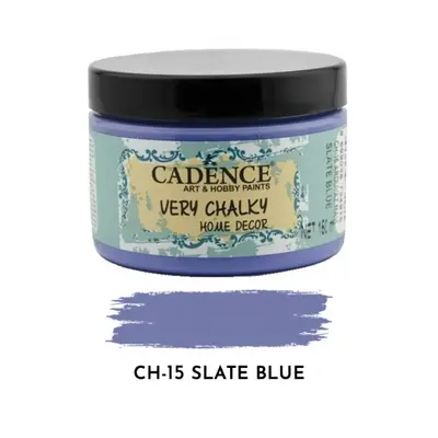 Křídová barva Cadence Very Chalky 150 ml - slate blue modrá břidlicová