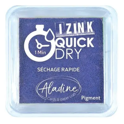 Razítkovací polštářek Aladine IZINK QUICK DRY - mauve fialová lila (slézová)