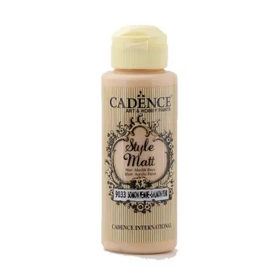 Matná akrylová barva Cadence Style Matt 120ml - salmon pink růžová lososová