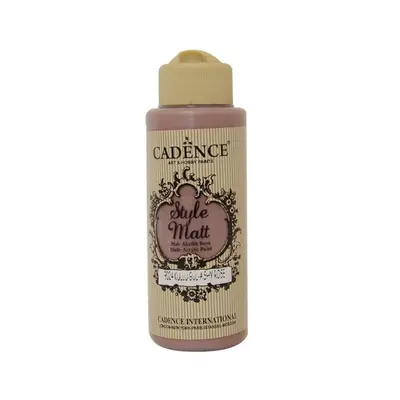 Matná akrylová barva Cadence Style Matt 120ml - aschy rose růžová popelavá