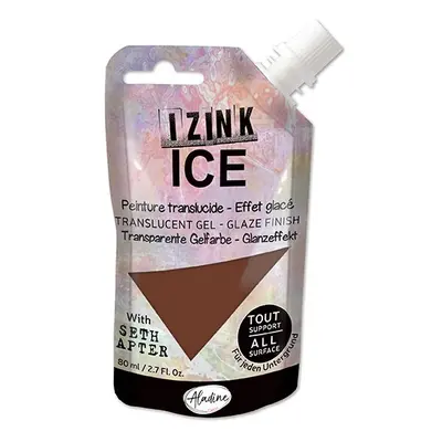 Poloprůhledná barva Izink Ice 80 ml - marron thé světle hnědá