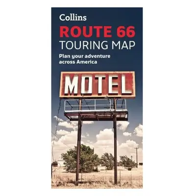 Collins Route 66 Touring Map, Plan Your Adventure Across America