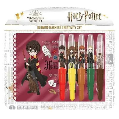 Harry Potter - Set s foukacími fixy a notesem