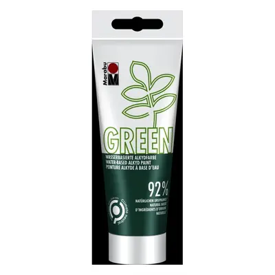 Marabu Green Alkydová barva - tmavě zelená 100 ml