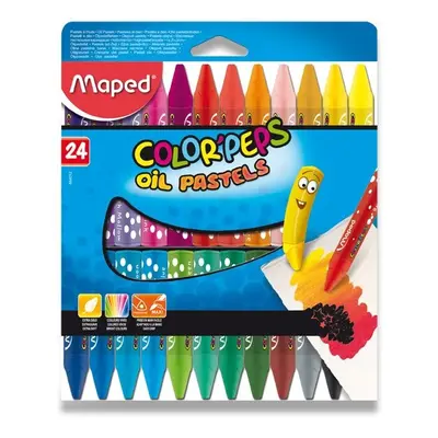 Pastelky ColorPeps Oil Pastels 24 barev