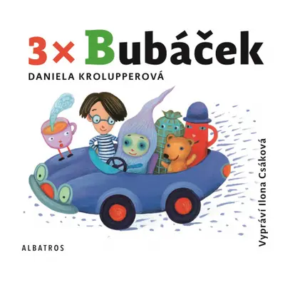 3x Bubáček (audiokniha pro děti)