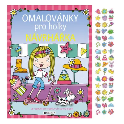 Omalovánky pro holky – Návrhářka