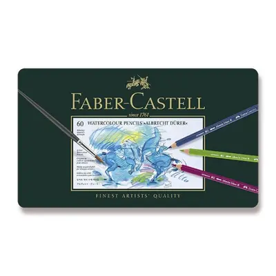 Pastelky Faber Castell Albrecht Dürer plech.krabička 60 ks